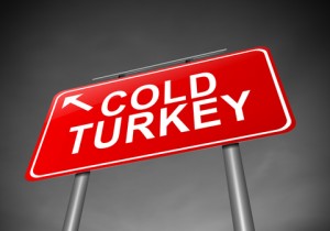 What are some tips for quitting smoking cold turkey?